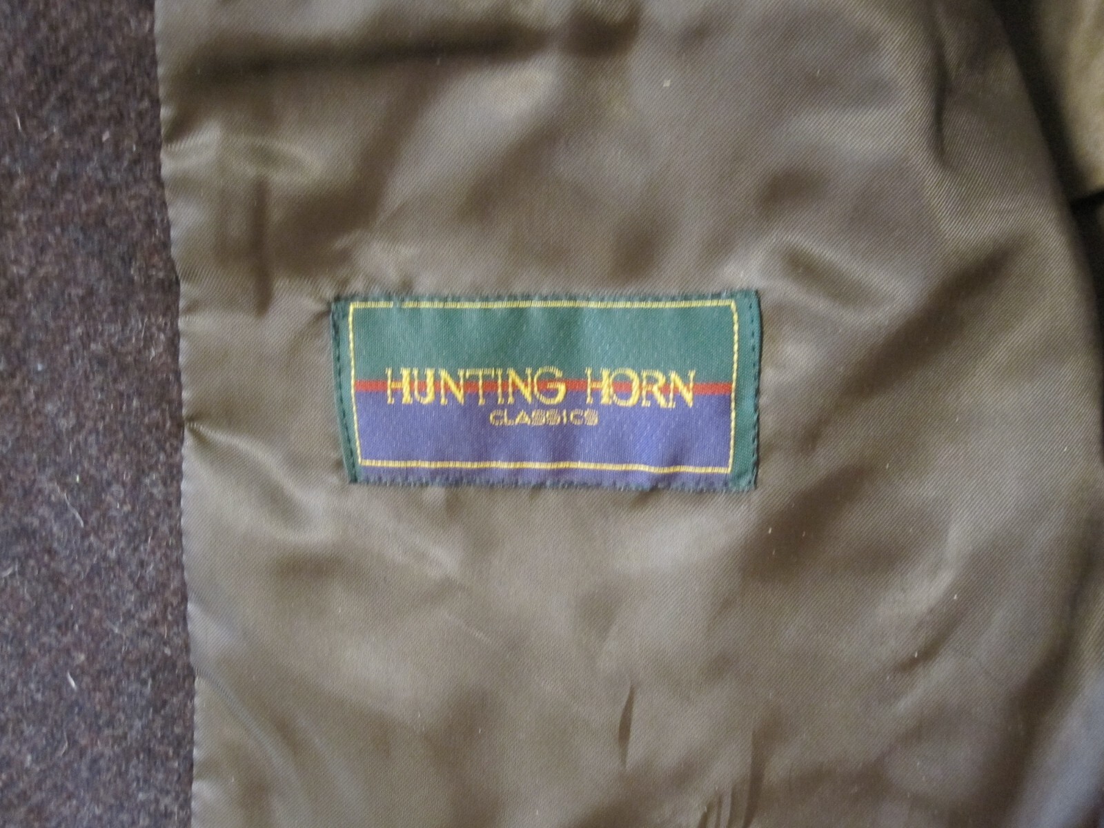 hunting horn classic brown tweed elbow pads blazer 2 … Gem