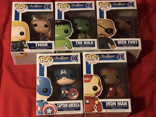Funko Pop Marvel The Avengers 2012 OG 