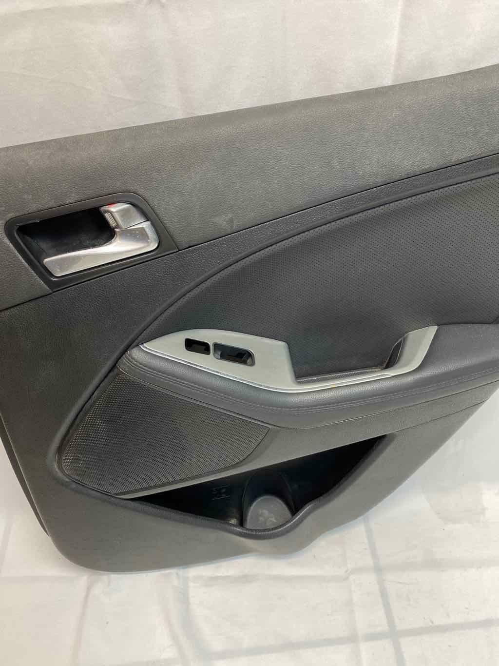14 15 KIA OPTIMA REAR PASSENGER SIDE DOOR TRIM PANEL BLACK ASSY 833044C070NAQ