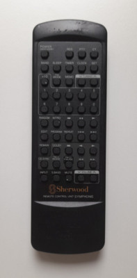 Original Sherwood SYMPHONIE Fernbedienung Remote Control geprüft/tested FB474