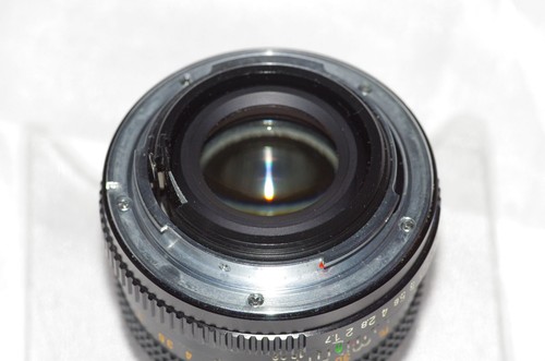 Objectif pour Pentax K 50mm f1,7 CHINON' avec bouchon pare-soleil et housse TBE. - Foto 3 di 24