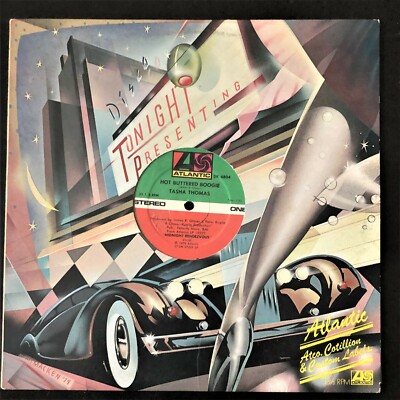 Tasha Thomas    Hot Buttered Boogie (1979) Very Good +  12'' Single Vinyl LP