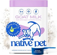 Organic Goat Milk Powder for Dogs Cats Great Support a Healthy Digestive System