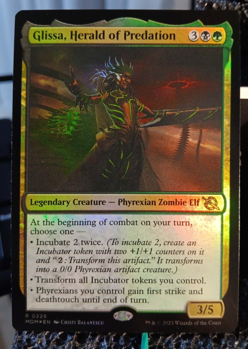 Mtg 「アニマ」　(悲嘆) FOIL Foil】(7006)□ボーダーレス□《アニマ/Anima》//《悲嘆/Grief