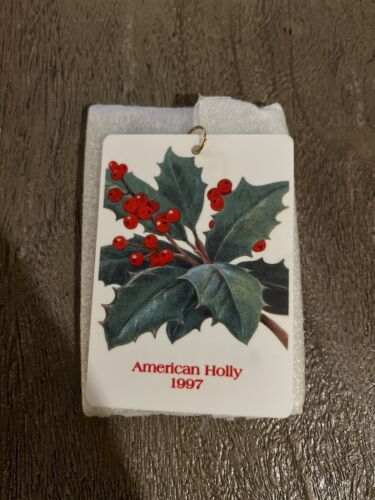 Hallmark Ornament American Holly 1997 Estados Unidos Post Office Services - Imagen 3 de 4
