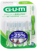 SM GUM Proxabrush Go Betweens Cleaners Tight 10ct