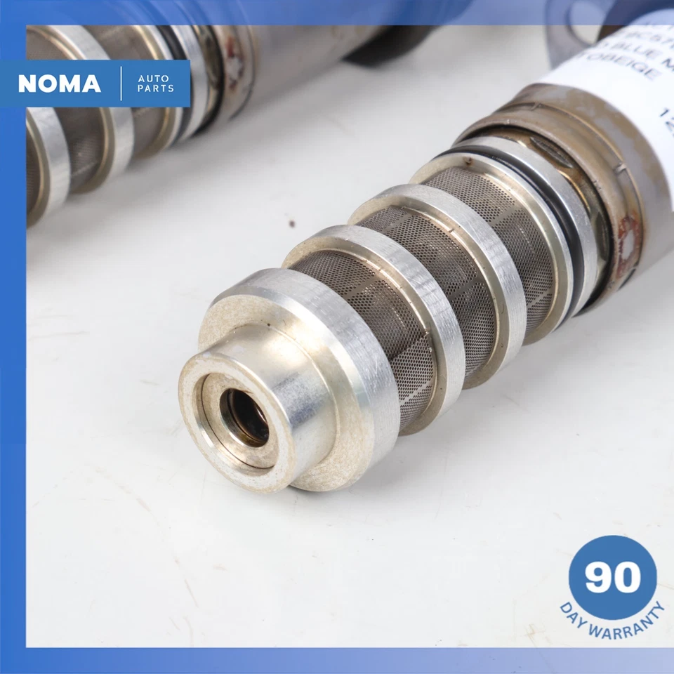 BMW F10 2013 ActiveHybrid 5 Vanos válvula variable juego de 2 solenoides OEM Foto 3 de 4