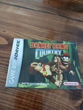Donkey Kong Country Instruction Booklet ONLY  Game Boy Advance, GBA Manual