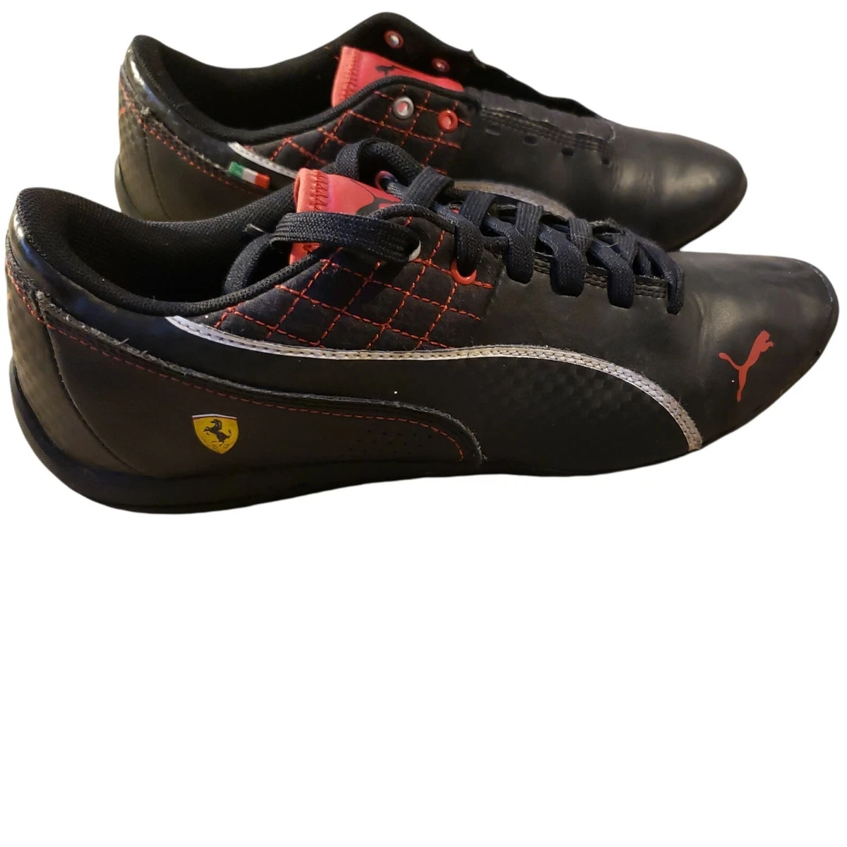 x Ferrari Shoes Drift Cat 6 SF Black Red Size 6 Puma Trainers | eBay