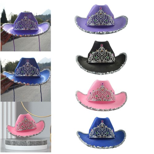 tiara Party Hats Felt Sequin Beaded | eBay