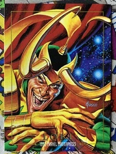 (1) 1992 Marvel Masterpieces Loki #50 Single Card By: Joe Jusko