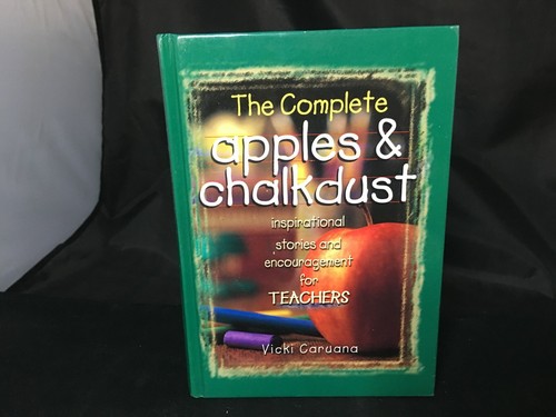 THE COMPLETE APPLES & CHALKDUST VICKI CARUANA FIRST EDITION 2002 HC DJ FINE + - Picture 4 of 12