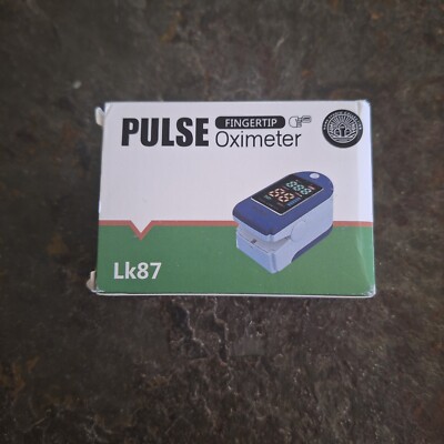 Finger Pulse Oximeter Blood Oxygen Monitor SpO2 Heart Rate Tester USA Lk87