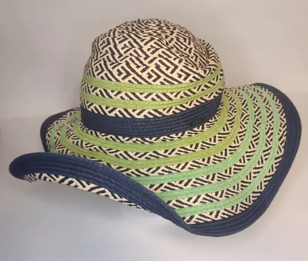 Prana Women's Sun Hat Floppy Paper Straw Packable Wide Brim Beach