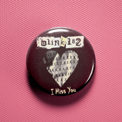 Blink182 I Miss You 1in Pin | 00s Emo Pop Punk Album Art