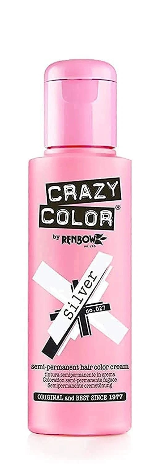 Semi Permanent Hair Colour, Silver 27, 100 Ml + Free Shippin