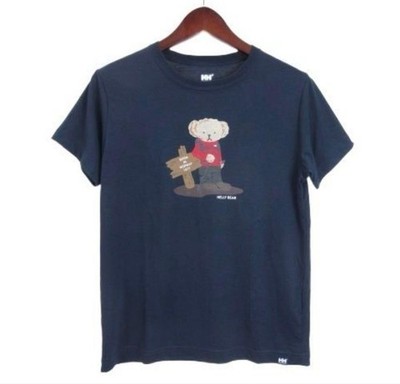 Helly Hansen Bear T-Shirt Navy XL Climbing Short Sleeve Mens Used