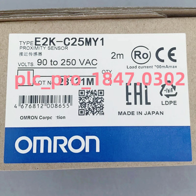 E2K-C25MY1 1PCS New Omron E2K-C25MY1 Proximity Switch Sensor  Deliver quickly