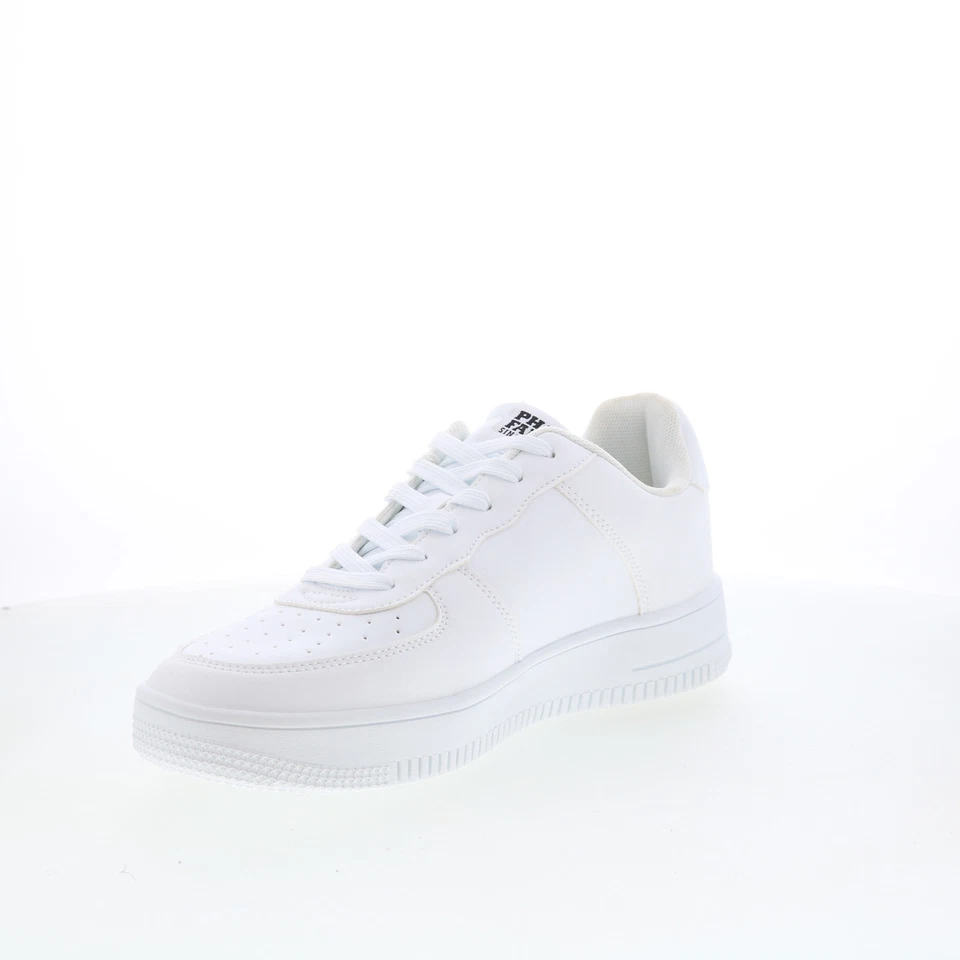 Phat Farm PFM427320 baskets pour hommes en synthétique blanc - Photo 4/4