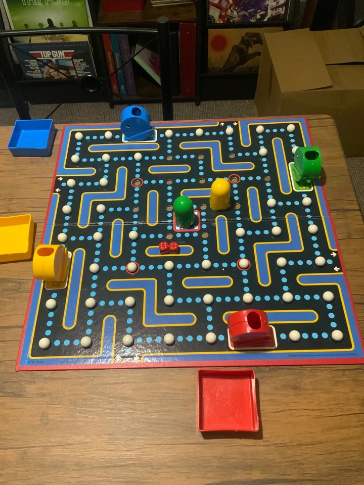 PAC-MAN Board Game 1982 Rare MB Games Pacman Arcade Edition Old incomplete - Image 4 of 4