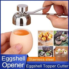 Egg Cracker Topper Eggshell Cutter Opener Shell Remover for Hard Soft Boiled Egg