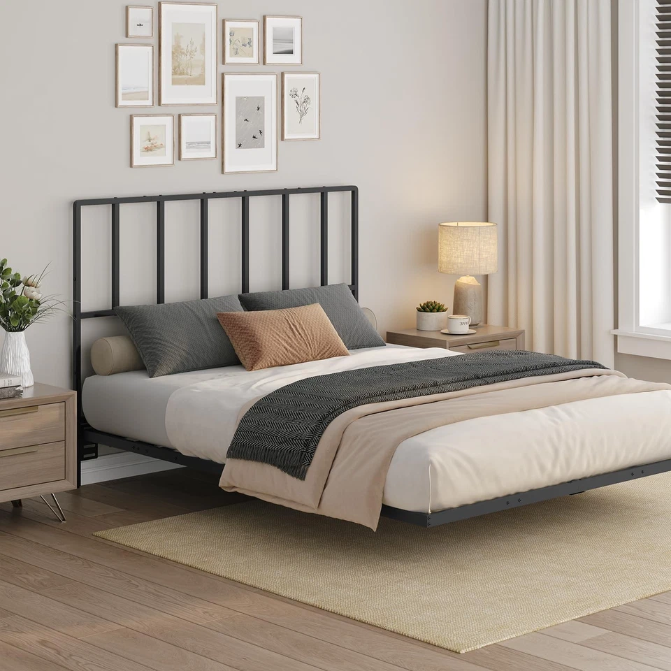 Cabeceira tamanho completo, cabeceiras de metal com adaptadores universais, aquecimento ajustável... - Imagem 4 de 4