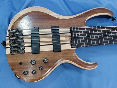 IBANEZ BTB747-NTL Used Panga Panga neck Rosewood fingerboard 7st w/Gig case