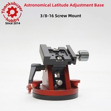 Astronomical Latitude Adjustment Base 3/8-16 Screw Mount with Clamp