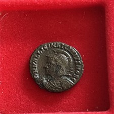 monnaie romaine Follis Lucinius II Alexandrie ? 3,5 Gr 1,8 Cm Super État