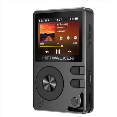 H2 DAP HIFI Player, Bluetooth 5.2, Lossless DSD DAC FLAC, Expandable up to 512GB