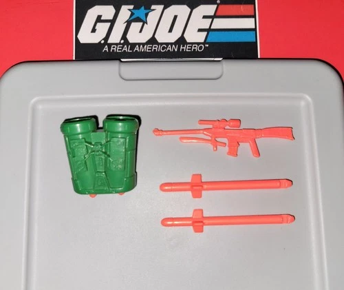 GI Joe Cobra Flak Viper 1993 V2 Complete Weapons Set Original 90's Hasbro