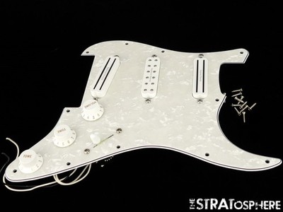 Fender Dave Murray Strat LOADED PICKGUARD Stratocaster, Duncan Hot Rails + JB Jr