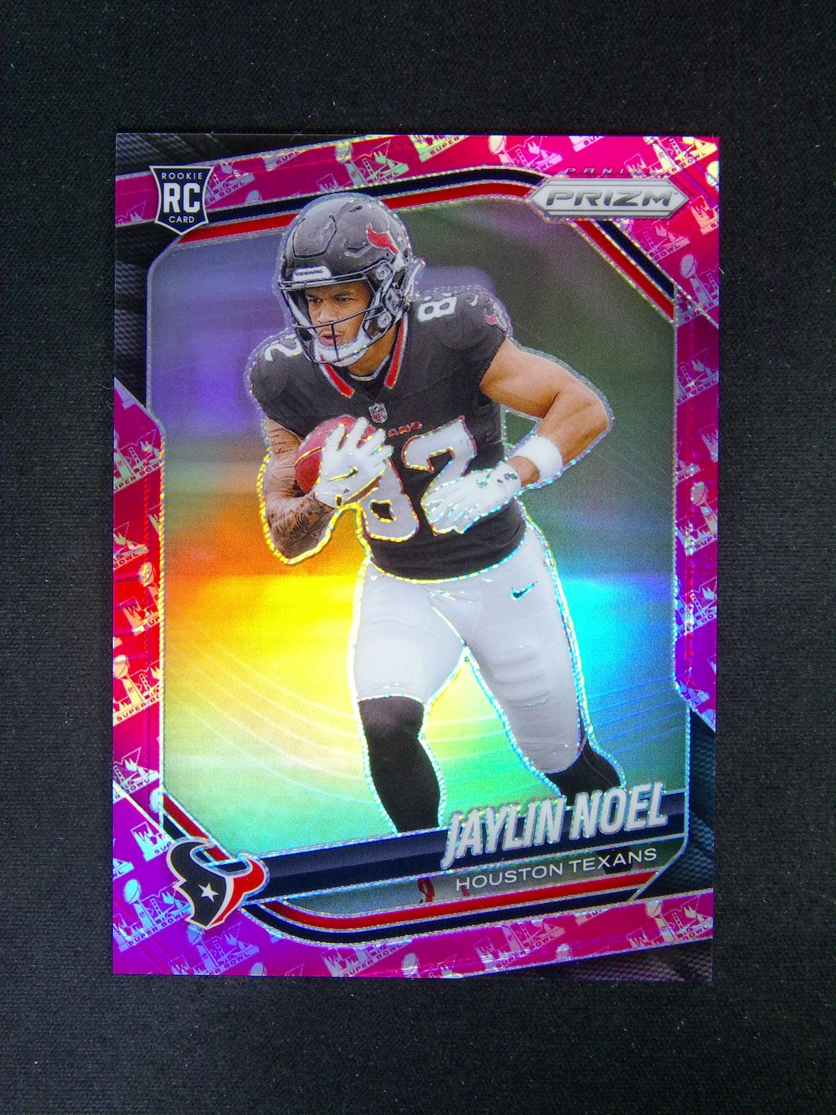 2025 Panini Prizm Jaylin Noel #386 RC Rare Rookie Super Bowl Prizm /60