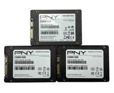 (LOT OF 3) PNY 500GB CS900 SATA III 2.5" Internal SSD SSD7SC500G-FCG