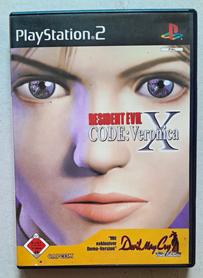 Capcom Resident Evil Code: Veronica X   PlayStation 2 Spiel PAL USK 18 Demo