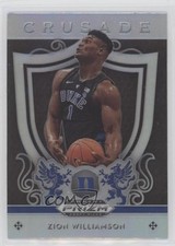 2019-20 Panini Prizm Draft Picks Crusade Silver Prizm Zion Williamson #51 e9p