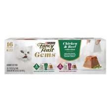 Fancy Feast Gems Chicken and Beef Flavor Wet Cat Food - 2oz/16ct