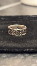 Gucci GG Flora Ring Sterling Silver 925 Size R