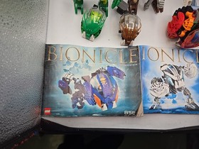 2002 Lego Bionicle BOHROK (8560 - 8565) Incomplete Set of 6 with Krana