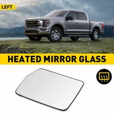 Left Driver Side Power Mirror Glass Fit For 04-10 Ford F150 Mark LT Pickup Truck