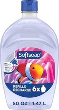 Softsoap Aquarium Liquid Hand Soap Refill 50 Fl Oz 1.47 L Hand Soap Refill