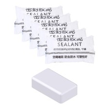 5Pcs Duct Seal Repair Sealing Clay for Pipe Connection, Wall Hole, White