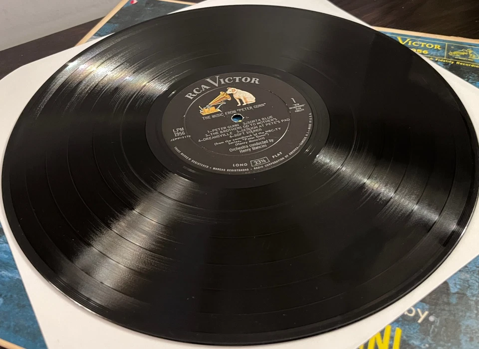 HENRY MANCINI - Peter Gunn (1959 Mono) - 12" Vinyl Record LP - VG Foto 3 de 3