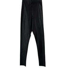 Commando Faux Leather Leggings Womens Medium Black Pants High Rise