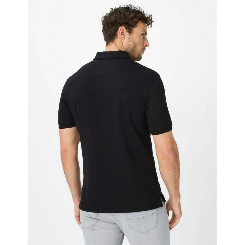 Brax Poloshirt Hombre Pete Regular Fit Negro 204500 70426000 02