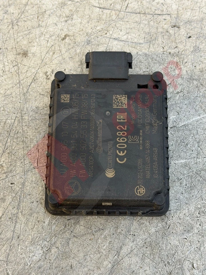 MERCEDES E-CLASS (W213) RHD 16-20 DISTANCE RADAR SENSOR MODULE A0009051007 - Image 2 of 4