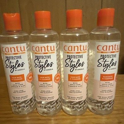 (4) BL Cantu Protective Styles Hair Bath & Cleanser 10oz (296ml). 