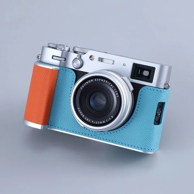 Genuine Camera Bag Half Case For Fujifilm X100VI Handgrip Protective Cover Base