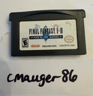 Final Fantasy I & II: Dawn of Souls GBA NTSC-U/C E JRPG