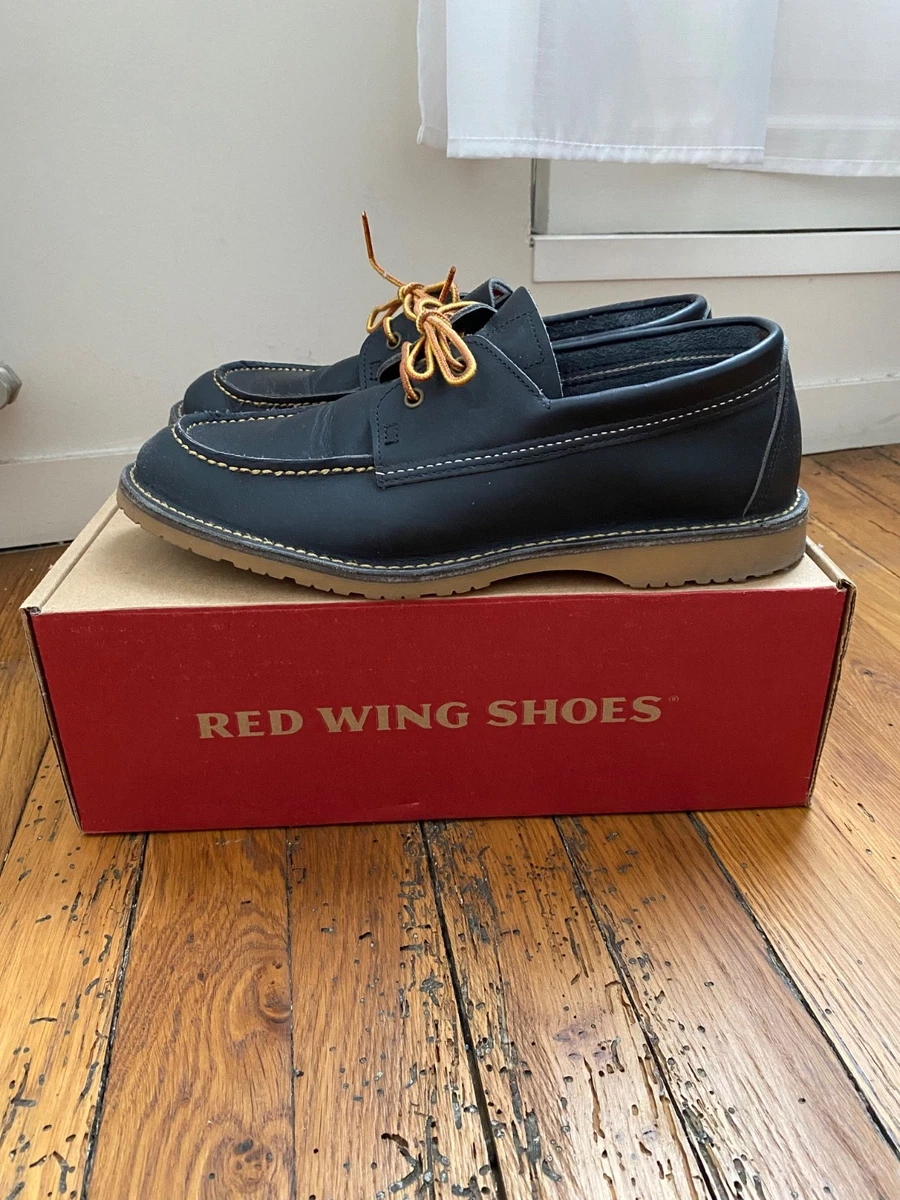 Red Wing 蓝色男靴| eBay